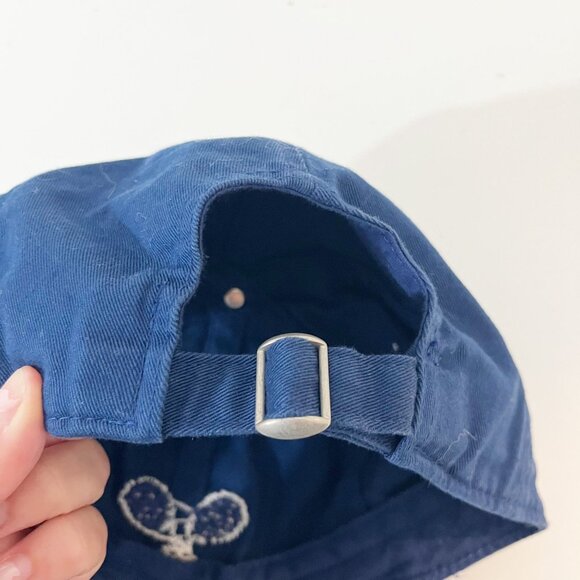 Smathers & Branson Navy Blue Tennis Baseball Hat Cap Needlepoint Adjustable - Picture 3 of 4